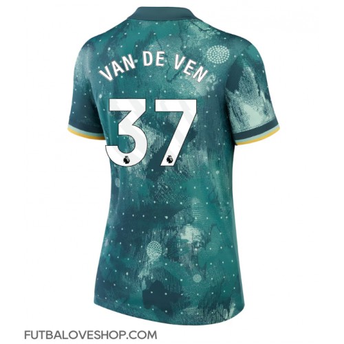 Dres Tottenham Hotspur Micky van de Ven #37 Tretina pre Ženy 2024-25 Krátky Rukáv